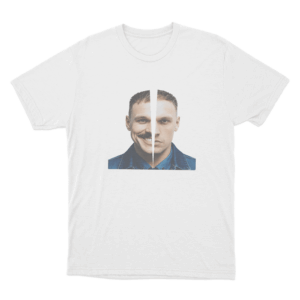 Buca Viktor Sheen Split Face Unisex T Shirt White