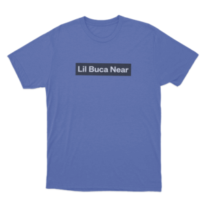 Lil Buca Near Unisex T Shirt Blue