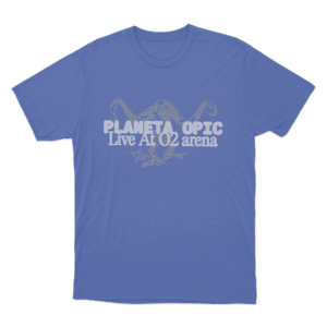 Live At O2 arena Unisex T Shirt Blue